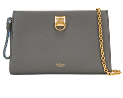 Iris Wallet On Chain, Leather, Grey, FM, DB, 3*
